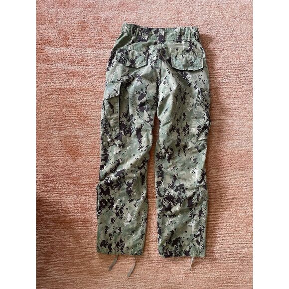 US Navy NWU Type III Camo Pants Military Cargo Ripstop Small Short - Picture 8 of 10